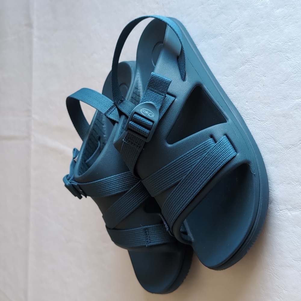 Chaco Chillos Blue Sport Plastic w/ Polyester Strap Outdoor Women's Size 10